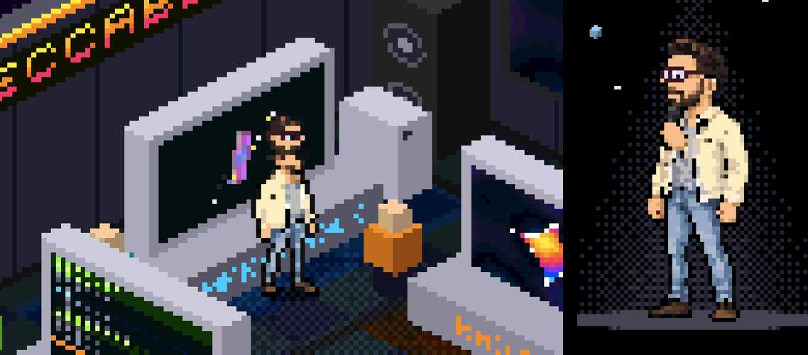 Two actual feedback screenshots: Paul’s sprite beside a monitor, and a close-up showing the extra hand.